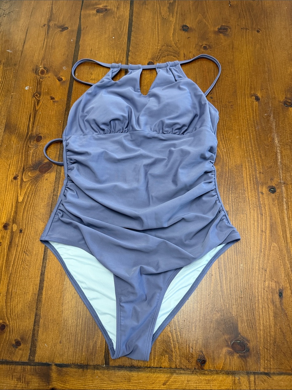 Cupshe Dusty Lavender One-Piece Swimsuit